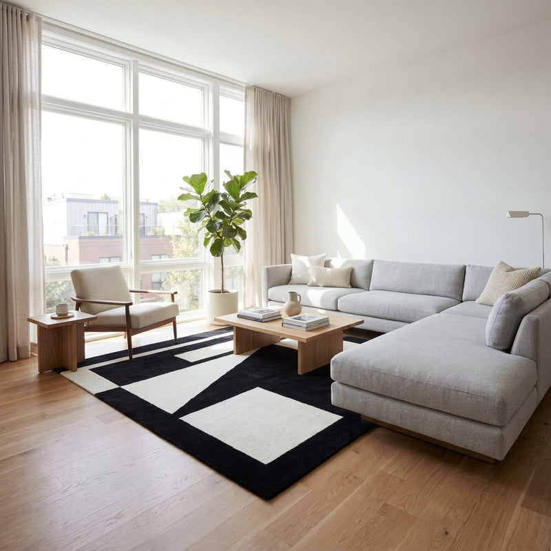 Tappeto di design Nordic Clarity - Designerteppich
