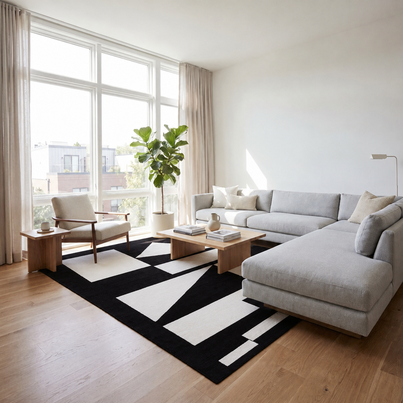 Tappeto di design Nordic Clarity - Designerteppich