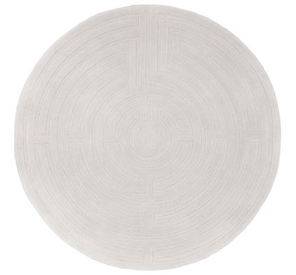 Wollteppich - TwistingTurns - rund