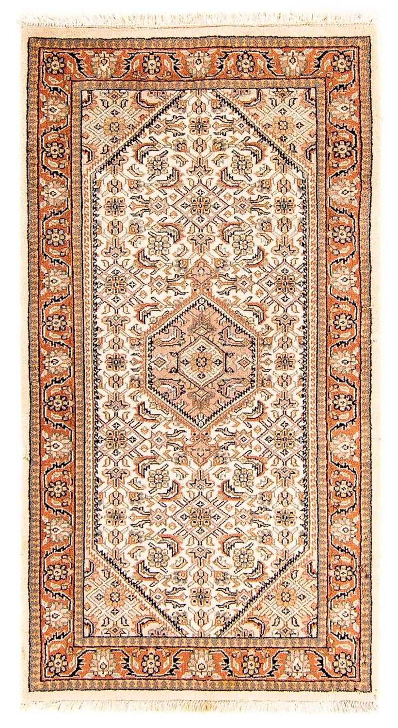 Tappeto orientale - Bidjar - Indo - 140 x 70 cm - beige