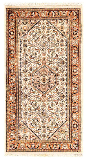 Tappeto orientale - Bidjar - Indo - 140 x 70 cm - beige
