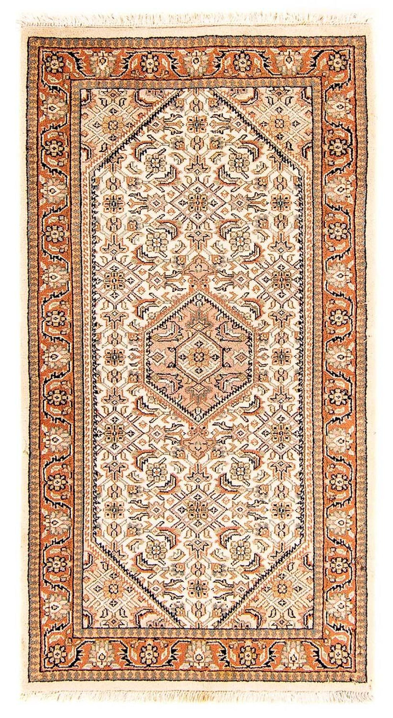 Tappeto orientale - Bidjar - Indo - 140 x 70 cm - beige