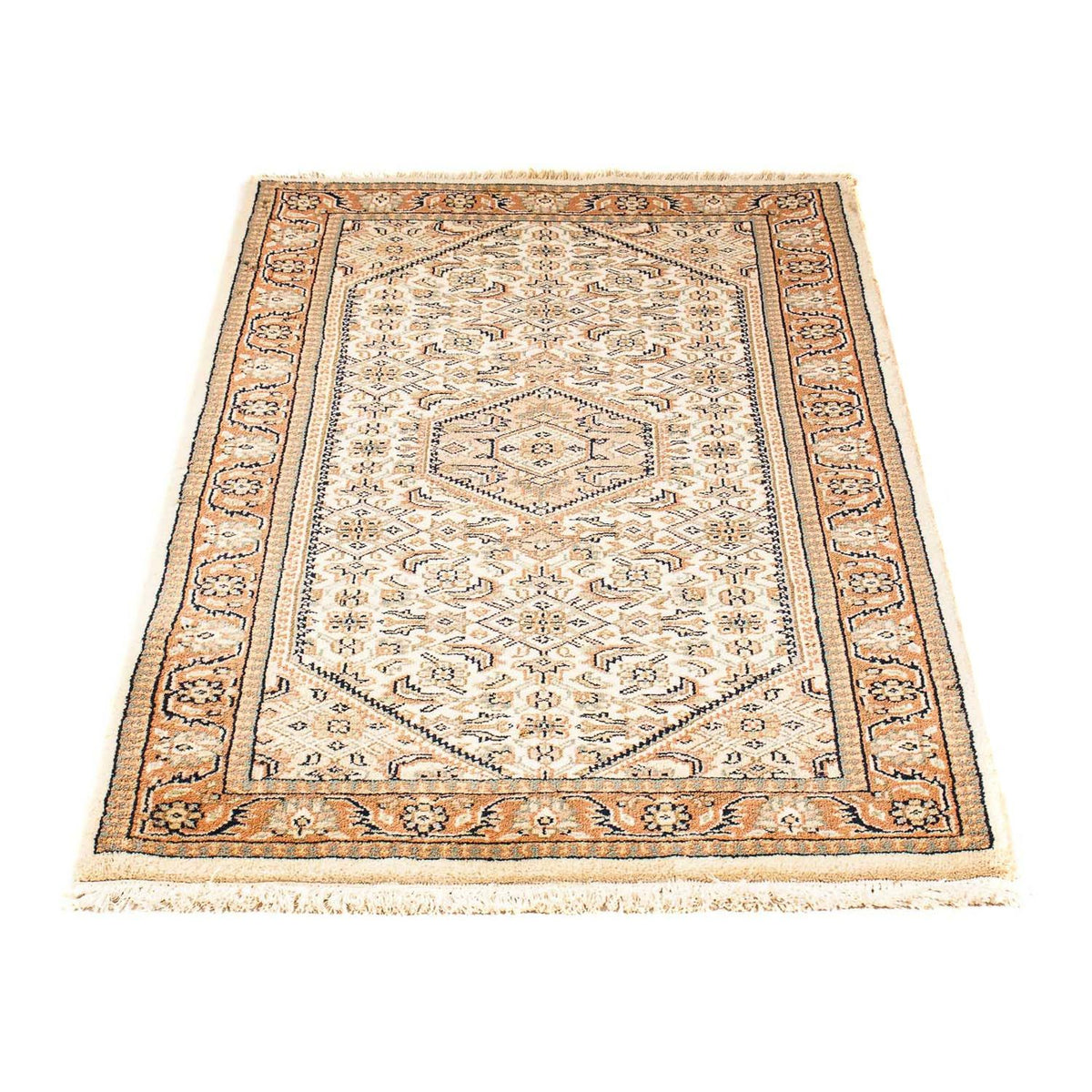 Tappeto orientale - Bidjar - Indo - 140 x 70 cm - beige