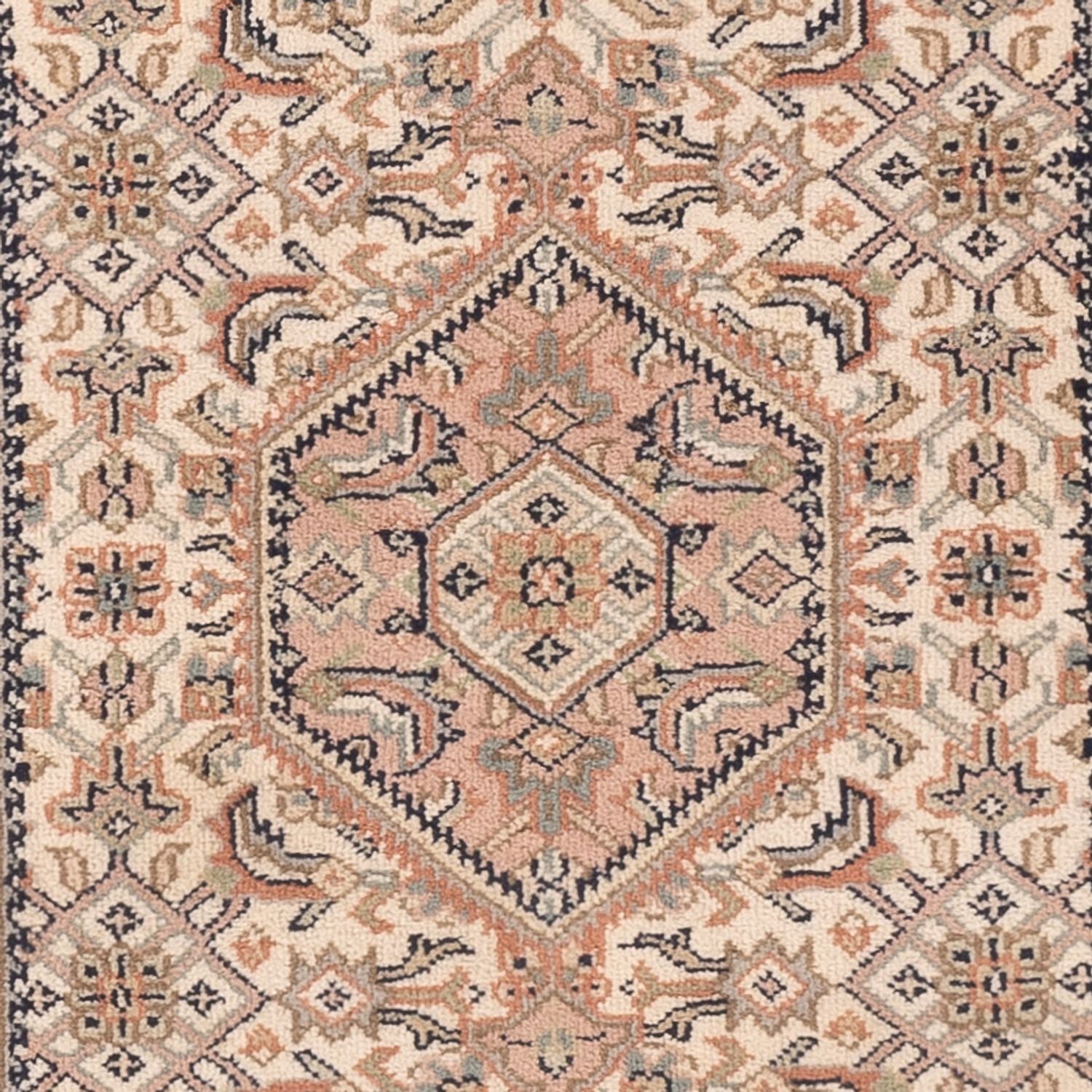 Tappeto orientale - Bidjar - Indo - 140 x 70 cm - beige scuro