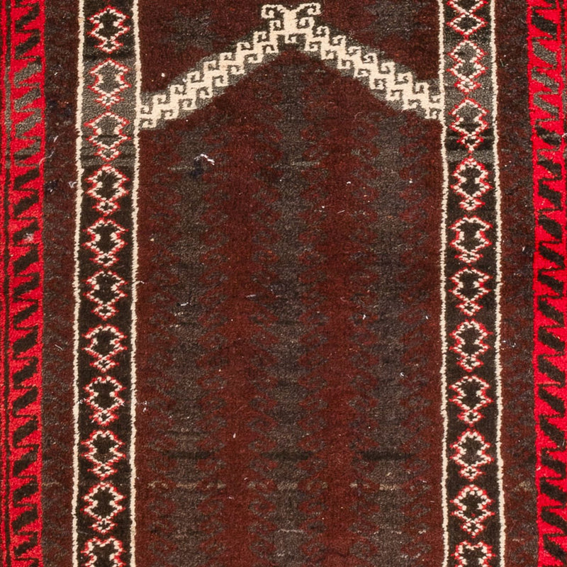 Tappeto Belutsch - 147 x 97 cm - rosso scuro