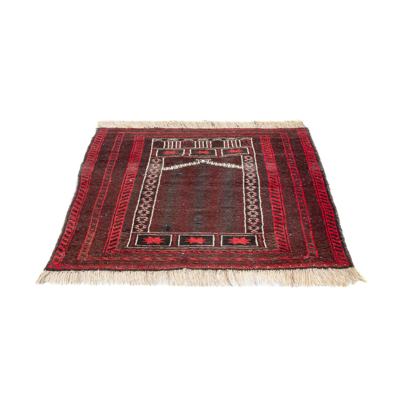 Tappeto Belutsch - 147 x 97 cm - rosso scuro