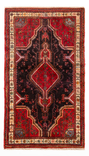 Tappeto corsia Tappeto Persero - Nomade - 197 x 77 cm - rosso scuro