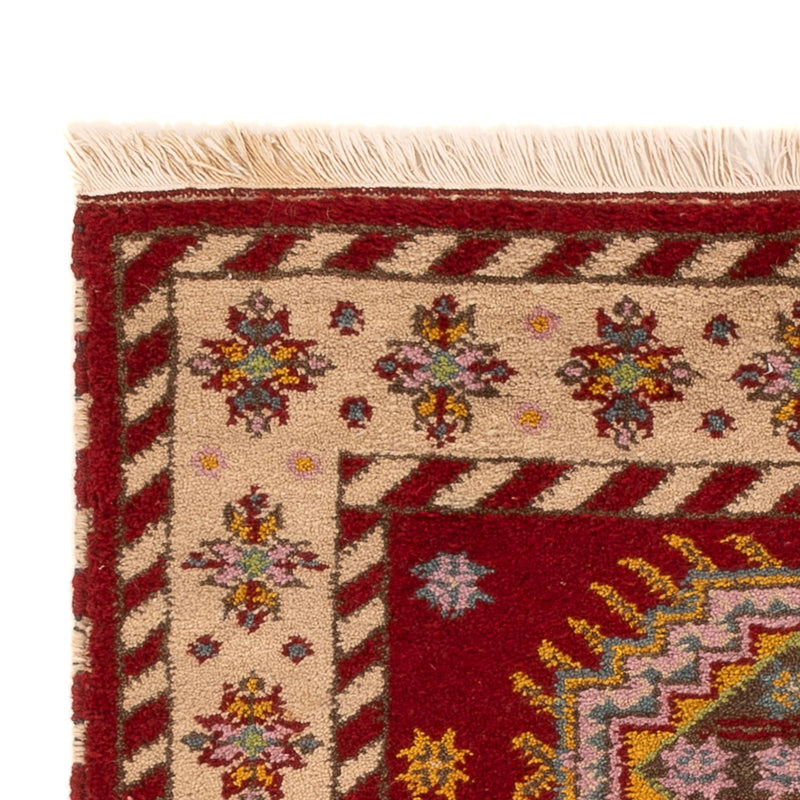 Tappeto orientale - 160 x 90 cm - rosso scuro
