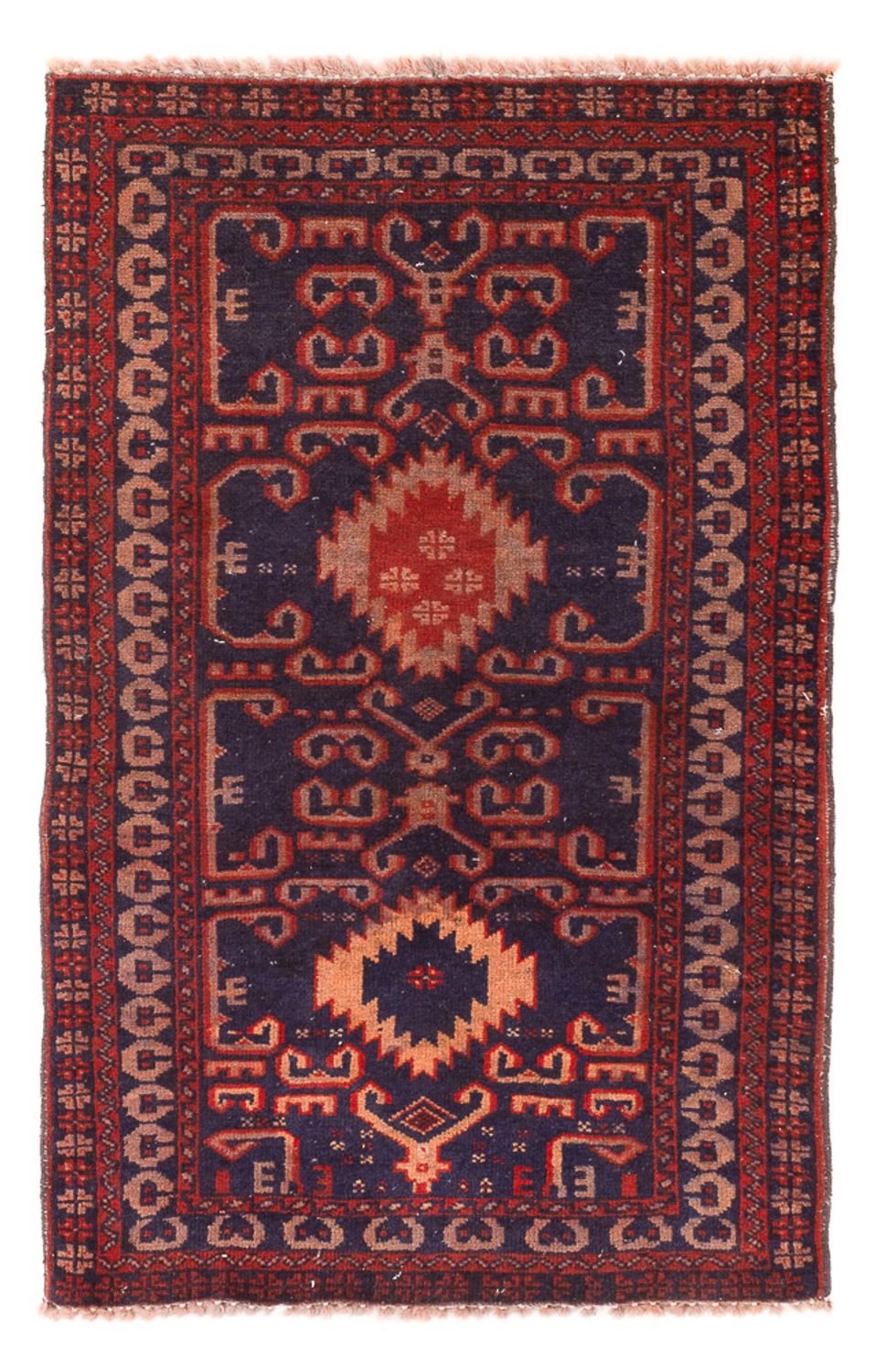 Tappeto Belutsch - 120 x 60 cm - rosso bordeaux