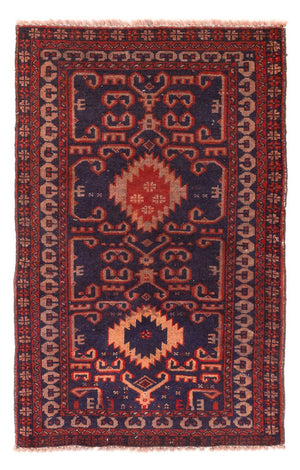 Tappeto Belutsch - 120 x 60 cm - rosso bordeaux