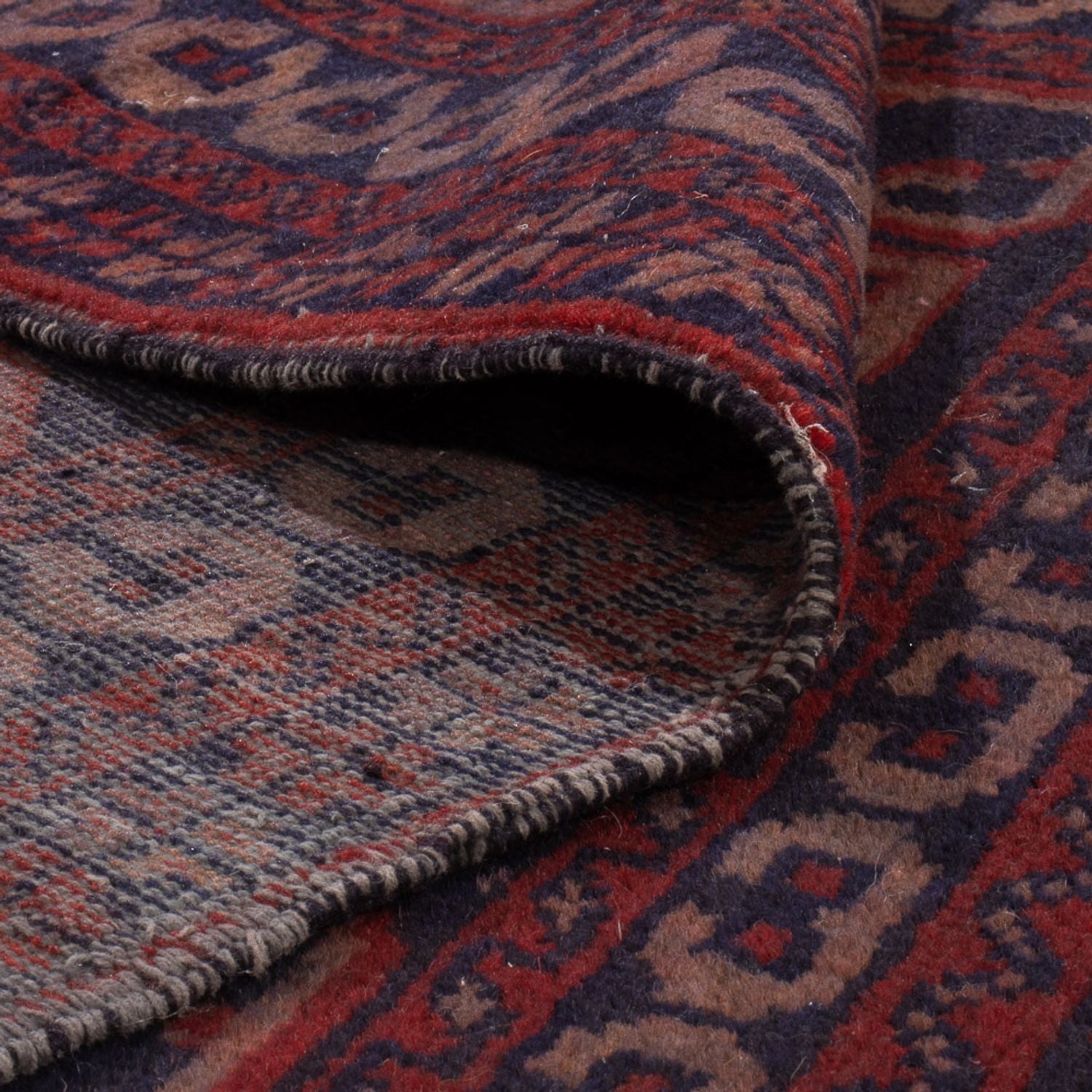 Tappeto Belutsch - 120 x 60 cm - rosso bordeaux
