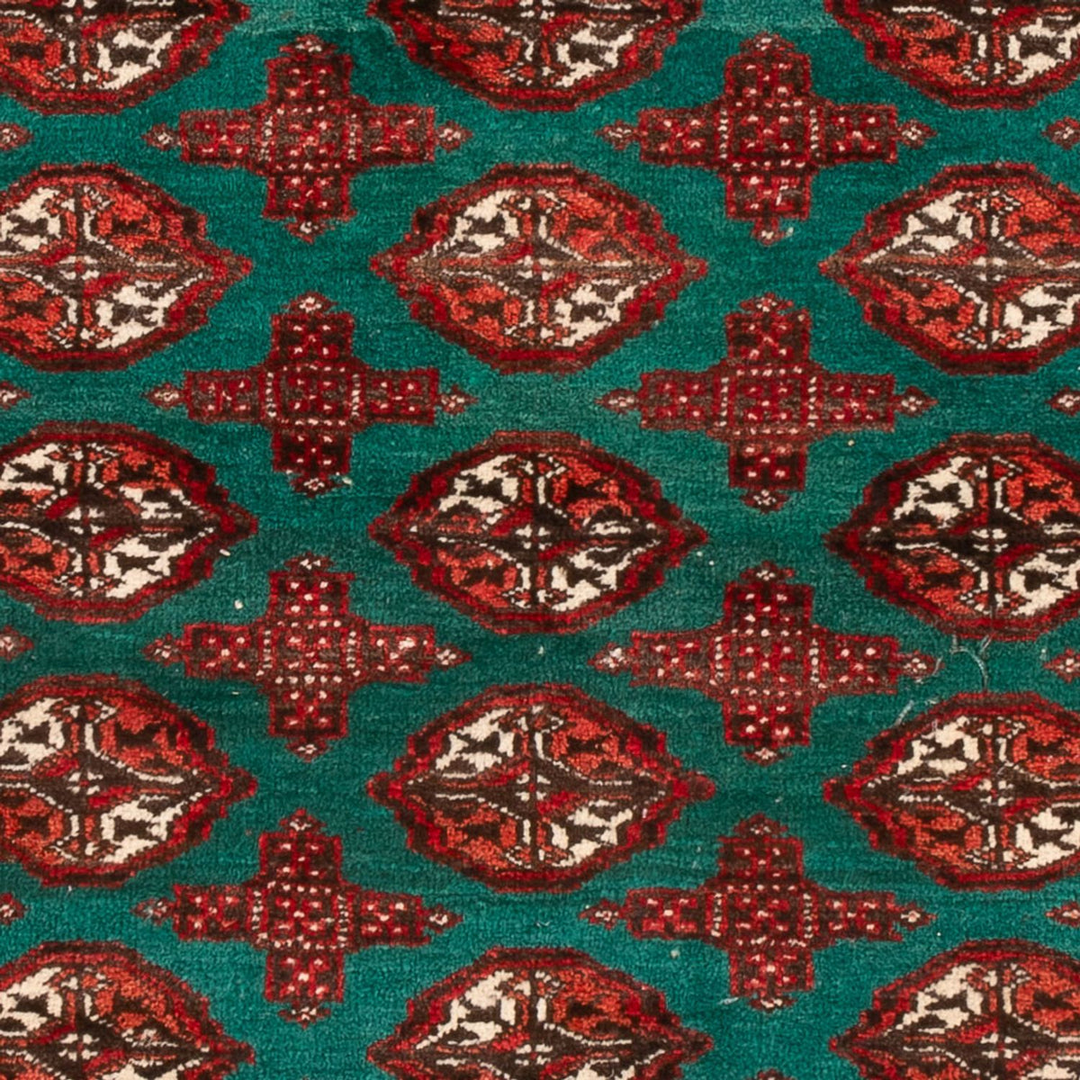 Tappeto Turkaman - 117 x 95 cm - multicolore