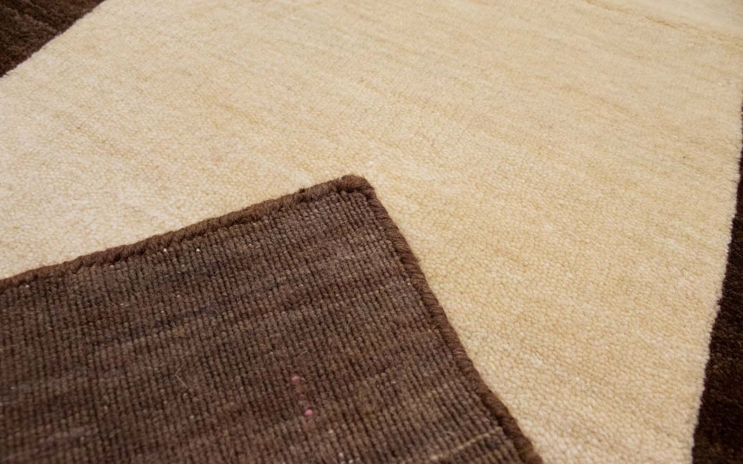 Tappeto di lana - 110 x 60 cm - beige